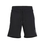 JACK & JONES Erkek JPSTSWIFT SWEAT SHORTS SN PLS Şort, Black, 44