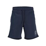 JACK & JONES Erkek JPSTSWIFT SWEAT SHORTS SN PLS Şort, Navy Blazer, 48