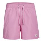Jack & Jones Erkek JPSTSWIM JJPREMIUM ZIP FRANCE LY Deniz Şortu, Pembe, XL