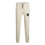 JACK & JONES Erkek Jpstwill Jjfilo Sweat Pants Fb Eşofman Altı, Moonbeam, M