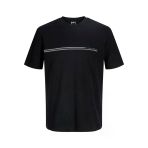 Jack Jones Erkek Kabartma Yazı Desenli Tişört 12289936
