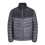 JACK & JONES Erkek kapitone ceket, Asfalt, L