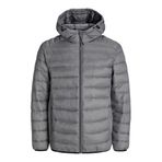 JACK & JONES Erkek kapitone ceket, castlerock, M