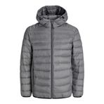 JACK & JONES Erkek kapitone ceket, castlerock, S