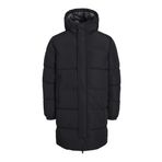 JACK & JONES Erkek kapitone ceket, Siyah, S