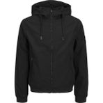 Jack & Jones Erkek Kapüşonlu Ceket - Basic - 001 Siyah