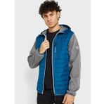 Jack & Jones Erkek Kapüşonlu Hybrid Ceket Mont - 12237780