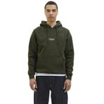 JACK & JONES Erkek kapüşonlu kazak JJESOHO Sweat Hood - Relaxed Fit, Duffel Bag, M