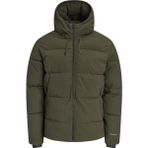 Jack & Jones Erkek Kapusonlu Ruzgar Gecirmez Kisa Kesim Puffer Mont - Alpha - 2XL - 301-Yeşil