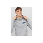 Jack & Jones Erkek Kapüşonlu Sweatshirt, Gri, M Beden