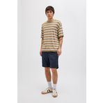 Jack & Jones Erkek Keten Karisimli Sort - Jaiden