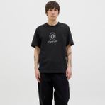 Jack & Jones Erkek Kisa Kollu Baskili Tisört - Dia - Siyah