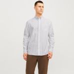Jack & Jones Erkek Klasik Oxford Gömlek - Vizon - 2XL