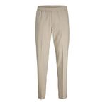 JACK & JONES Erkek klasik pantolon, rahat kesim, klasik pantolon, Bej, XL