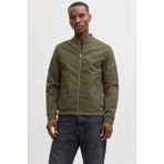 Jack & Jones Erkek Kolej Yaka Mont 63412165203 Haki - XL