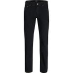 Jack & Jones Erkek Kot Pantolon Clark Model Düz Kesim %71 Pamuk Siyah Denim Kumaş - 31 - 34