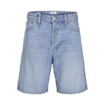 JACK & JONES Erkek kot şort bol kesim kot şort, Blue Denim 2, XXL