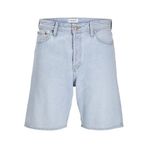 JACK & JONES Erkek kot şort bol kesim kot şort, Mavi, S
