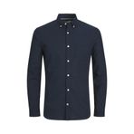 Jack & Jones Erkek Lacivert Jwhclassic Oxford Shirt L/s Uk Gömlek 12224292-Navyblaze