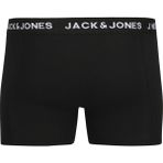 Jack & Jones Erkek Logolu Beli Lastikli 5'li Boxer Paketi - Anthony - Siyah - XL
