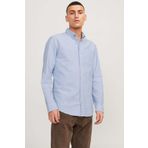 Jack & Jones Erkek Mavi Gömlek JJEOXFORD SHIRT LS NOOS Modeli