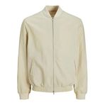 JACK & JONES Erkek mont mont mont, whitecap gray, S