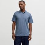 Jack & Jones Erkek Nakis Detayli Polo Yaka Tisört - Rodney - 029-Mavi