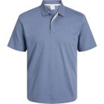 Jack & Jones Erkek Nakis Detayli Polo Yaka Tisört - Rodney - 110-Mavi