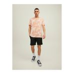 Jack & Jones Erkek Organik Pamuk T-Shirt, Turuncu, L Beden