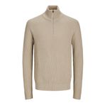 JACK & JONES Erkek örgü kazak, Crockery, XXL