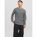 Jack & Jones Erkek Örme Akrilik Kazak 12243000 - Antrasit - XL