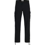 Jack & Jones Erkek Pamuklu Kargo Pantolon - Kane - 001-Siyah - 36 - 34