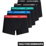 Jack & Jones Erkek Pamuklu Renkli Kemer Siyah Renk 5 Li Boxer 12142342