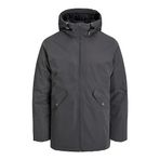 JACK & JONES Erkek parka, Asfalt, M