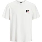 Jack & Jones Erkek Rdd Baskili Tisört - Farley - 001 - Beyaz