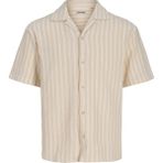 Jack & Jones Erkek Resort Yaka Kisa Kollu Gömlek - Coba - 02S-Bej