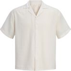 Jack & Jones Erkek Resort Yaka Kisa Kollu Gömlek - Hyeres - 001 - Beyaz