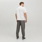 Jack & Jones Erkek Resort Yaka Kisa Kollu Gömlek - Summer - 001 - Beyaz - XL