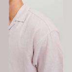 Jack & Jones Erkek Resort Yaka Kisa Kollu Gömlek - Summer - 008-Bej