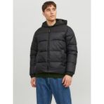 JACK JONES Erkek Rüzgar Geçirmez Kapüşonlu Puffer Mont 12235859