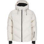 Jack & Jones Erkek Rüzgara Dayanıklı Kapüşonlu Puffer Mont - slay - 34-Bej