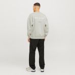 Jack & Jones Erkek Sirt ve Gögüs Baskili Sweatshirt - Urban - M - Bej