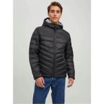 Jack & Jones Erkek Şişme Kapüşonlu Mont - 12211785 - 01-Siyah