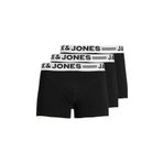 Jack & Jones Erkek Siyah Boxer XL SENSE TRUNKS 3-PACK NOOS Modeli