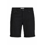 Jack & Jones Erkek Siyah Jpstrick Original Short Mid Şort 12165892-Black