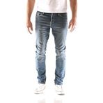 JACK & JONES Erkek Slim Fit Jeans JJIGLENN JJOriginal SQ 914 NOOS Slim Fit Jeans, Mavi Denim, 32W / 30L