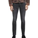 JACK & JONES Erkek Slim Fit Jeans JJIGLENN JJORİJİNAL CB 816 NOOS Slim Fit Jeans, Siyah, 27W / 30L