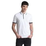 Jack & Jones Erkek Slim Fit Tişört, Beyaz, 46