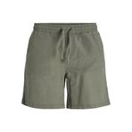 JACK & JONES Erkek Şort Regular Fit Şort, Yeşil (Agave Green), S