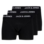 JACK & JONES Erkek şortu, 3'lü paket şort, - Siyah2, XL
